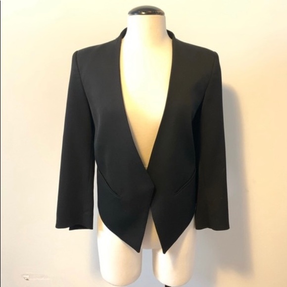Helmet Lang Asymmetric Blazer (never worn) - Sz 4 - Picture 1 of 6